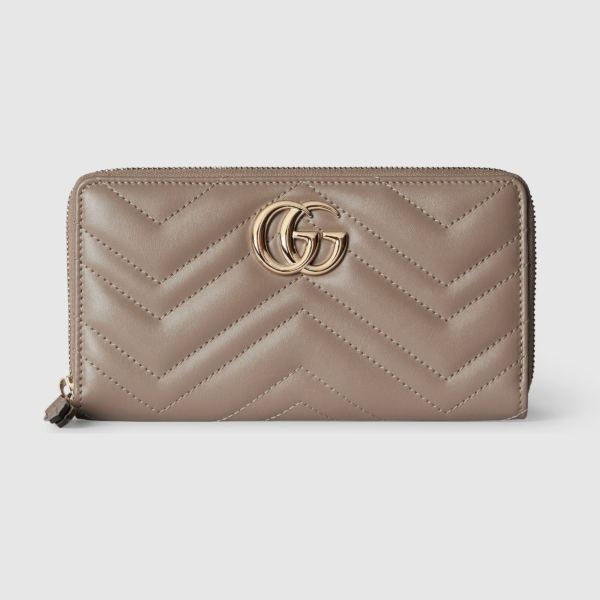 GG Marmont zip around wallet 443123