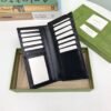 GUCCI Interlocking Double G Long Wallet GG Supreme Canvas 672947