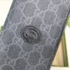 GUCCI Interlocking Double G Long Wallet GG Supreme Canvas 672947