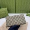 GUCCI Gucci Long Wallet Beige 774331 Horsebit Print Zip Wallet