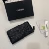 Chanel Camellia Lambskin Wallet