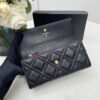 New Chanel long trifold wallet