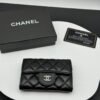 Chanel Classic Card Holder/Wallet  Lambskin Black