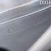 DIOR Lady Clutch Metallic Silver Cannage Crossbody Bag