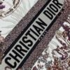 Dior Book Medium Tote Bag Heliotrope Embroidery