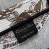 Dior Book Medium Tote Bag Heliotrope Embroidery