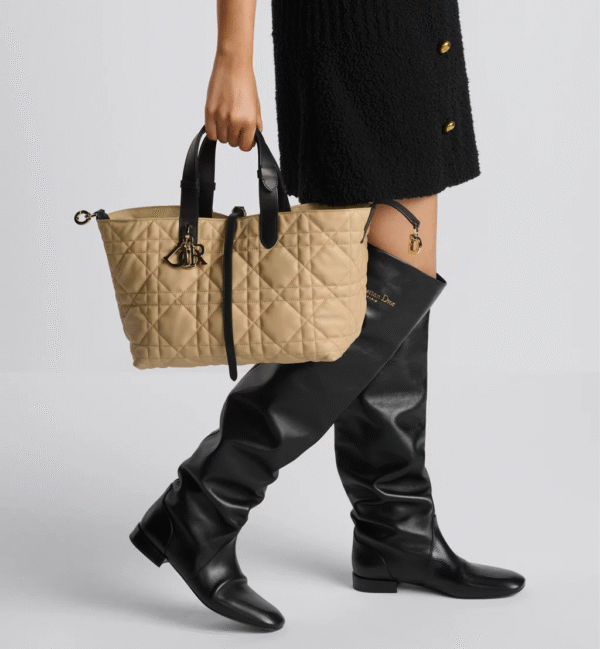 Medium Dior Toujours Bag Beige