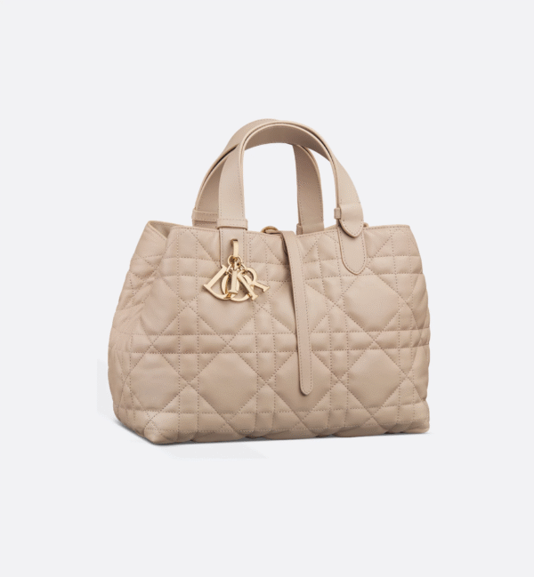 Medium Dior Toujours Bag Desert Taupe