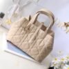 Medium Dior Toujours Bag Desert Taupe
