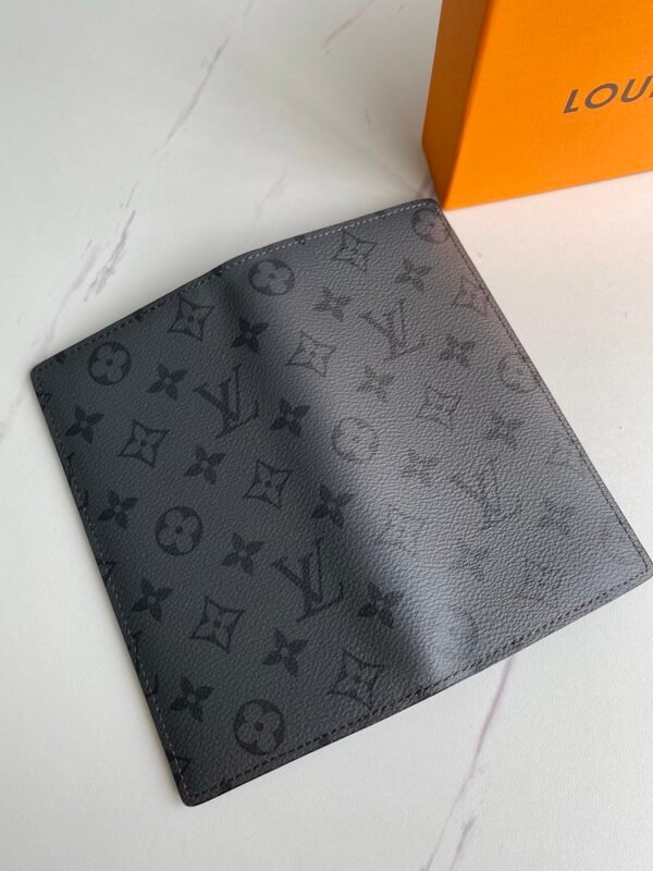 LOUIS VUITTON Men's Brazza Wallet Monogram Eclipse M61697