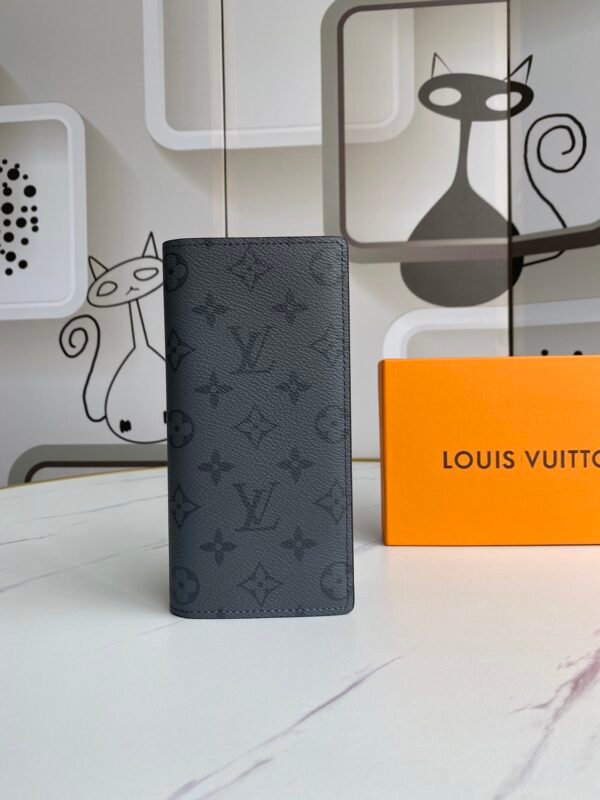 LOUIS VUITTON Men's Brazza Wallet Monogram Eclipse M61697
