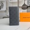 LOUIS VUITTON Men's Brazza Wallet Monogram Eclipse M61697