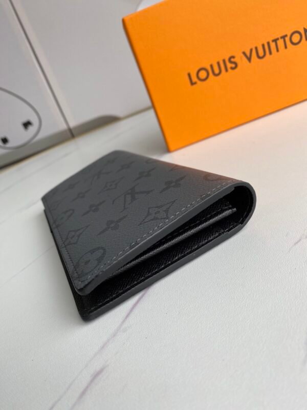 LOUIS VUITTON Men's Brazza Wallet Monogram Eclipse M61697