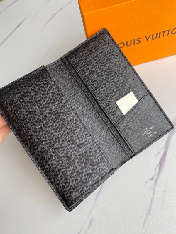 LOUIS VUITTON Men's Brazza Wallet Monogram Eclipse M61697