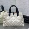 Medium Dior Toujours Bag white