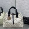 Medium Dior Toujours Bag white