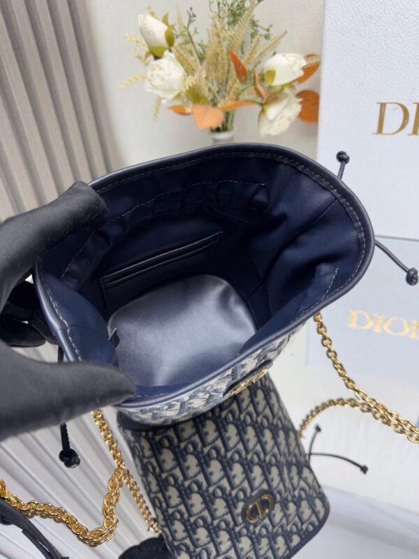 Dior 30 Montaigne Mini Bucket Bag with Drawstring