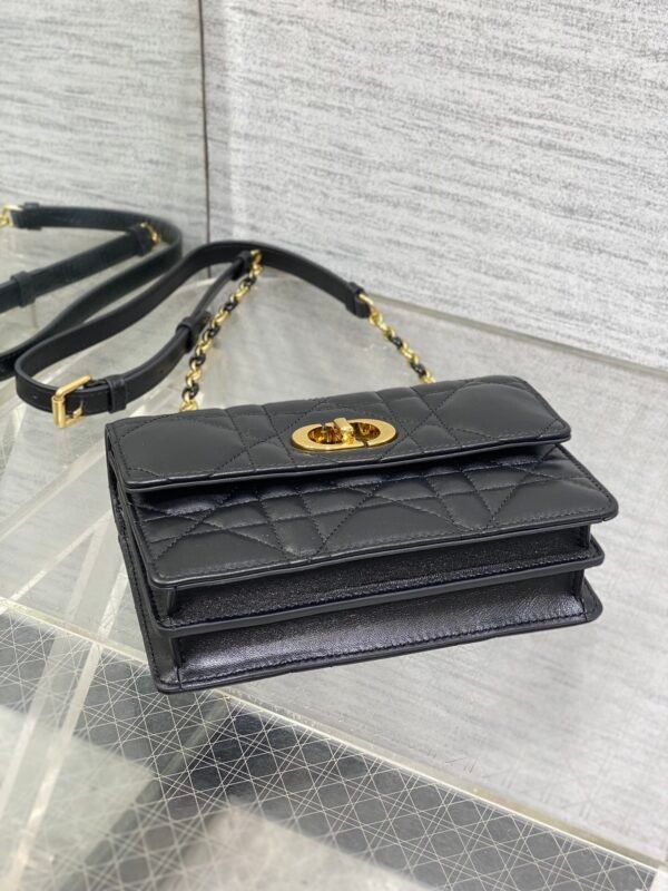 Dior Miss Caro Mini Bag Blush Black
