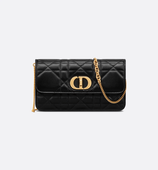 Miss Caro Pouch with Chain black