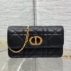 Miss Caro Pouch with Chain black