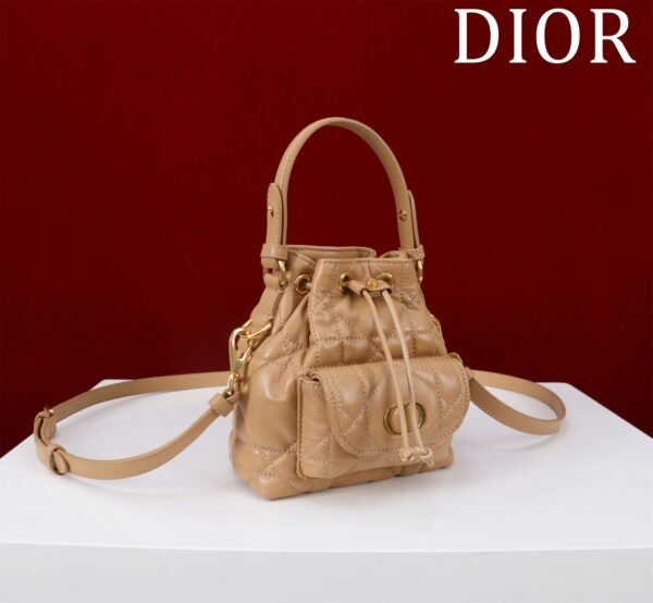 Dior Caro Nano Bucket Bag