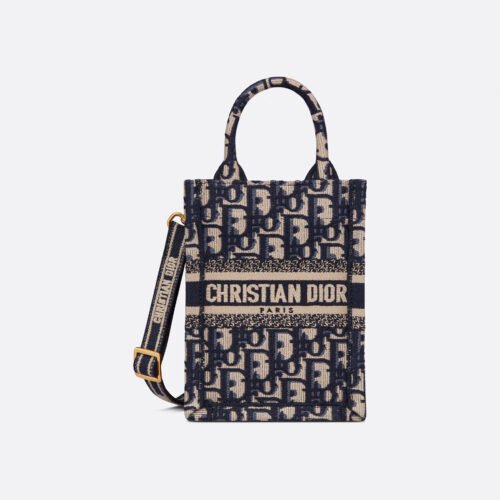 Mini Vertical Dior Book Tote