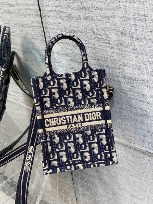 Mini Vertical Dior Book Tote