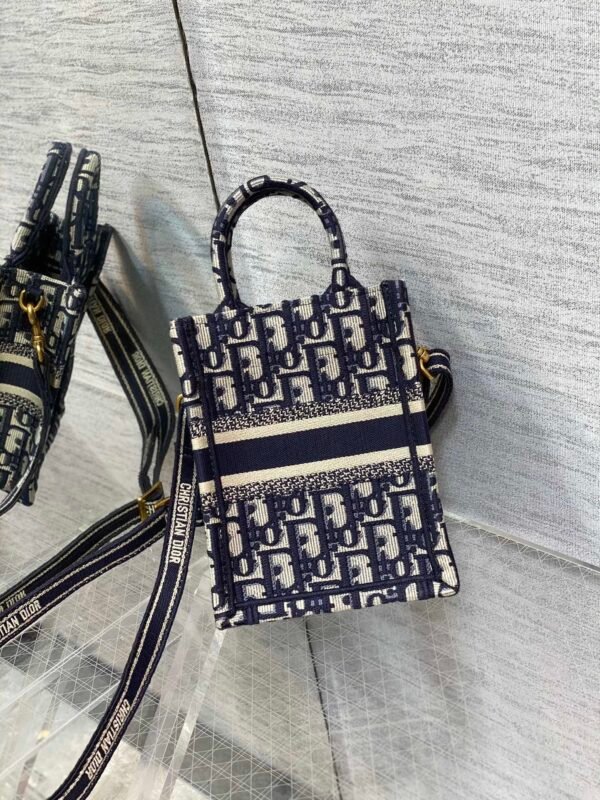 Mini Vertical Dior Book Tote
