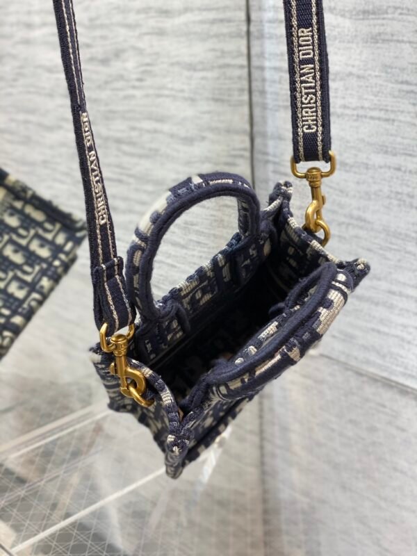 Mini Vertical Dior Book Tote