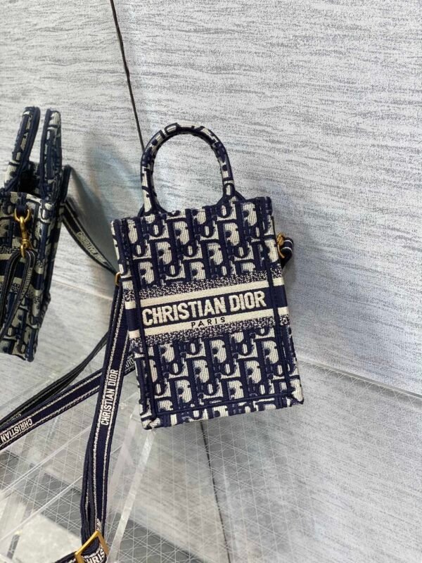 Mini Vertical Dior Book Tote