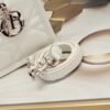 Mini Dior Book Tote White
