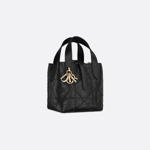 Dior Toujours Vertical Nano Tote Bag Black