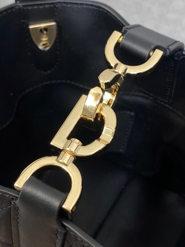 Dior Toujours Vertical Nano Tote Bag Black