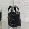 Dior Toujours Vertical Nano Tote Bag Black