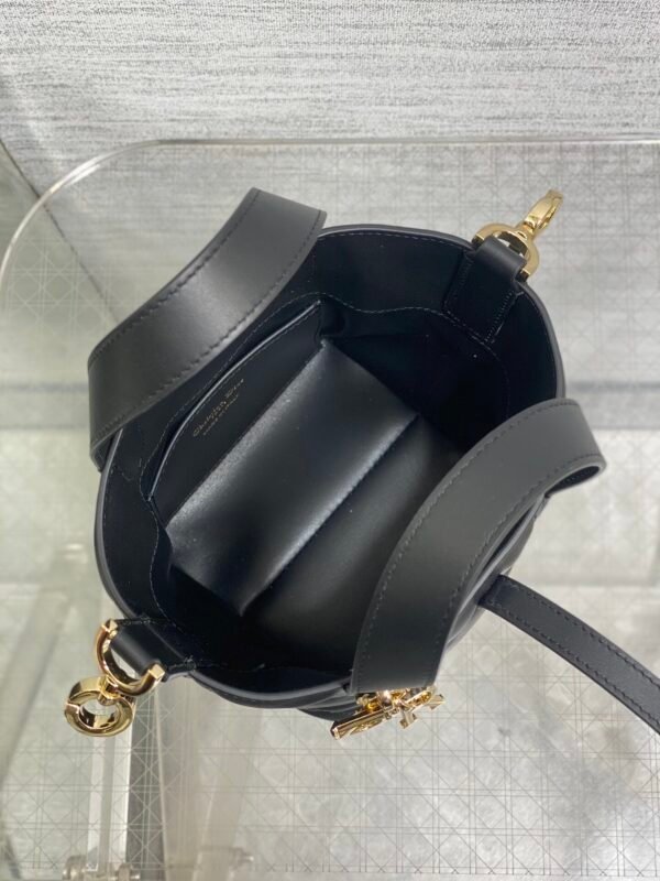 Dior Toujours Vertical Nano Tote Bag Black