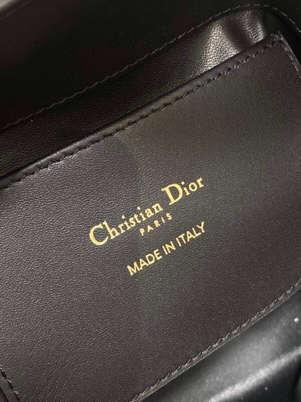 Dior Toujours Vertical Nano Tote Bag Black