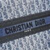 Small Dior Book Tote Denim blue