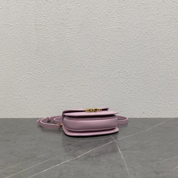 CELINE MINI BESACE CLEA in SHINY CALFSKIN PINK