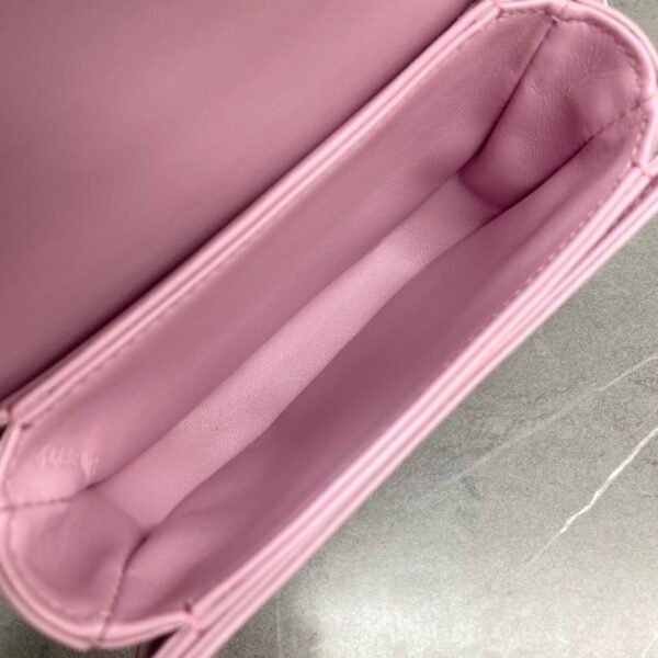 CELINE MINI BESACE CLEA in SHINY CALFSKIN PINK