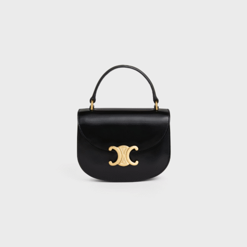 CELINE SHINY CALFSKIN IN SHINY CALFSKIN BLACK