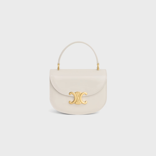 Celine MINI BESACE CLEA in PATENT CALFSKIN