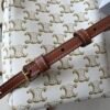 CELINE MICRO SAILOR IN TRIOMPHE CANVAS AND CALFSKIN