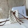 CELINE MICRO SAILOR IN TRIOMPHE CANVAS AND CALFSKIN