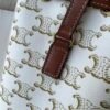 CELINE MICRO SAILOR IN TRIOMPHE CANVAS AND CALFSKIN