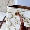 CELINE MICRO SAILOR IN TRIOMPHE CANVAS AND CALFSKIN
