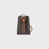 CELINE MICRO SAILOR IN TRIOMPHE CANVAS AND CALFSKIN