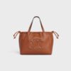 CELINE SMALL CABAS DRAWSTRING CUIR TRIOMPHE IN SMOOTH CALFSKIN - TAN