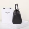 CELINE Triomphe SMALL CABAS DRAWSTRING CUIR TRIOMPHE IN SMOOTH BLACK