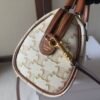 Celine SMALL BOSTON IN TRIOMPHE CANVAS AND CALFSKIN