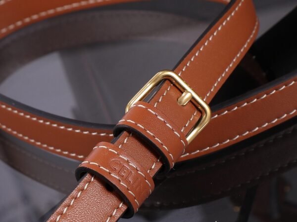 Celine SMALL BOSTON IN Triomphe Canvas and calfskin